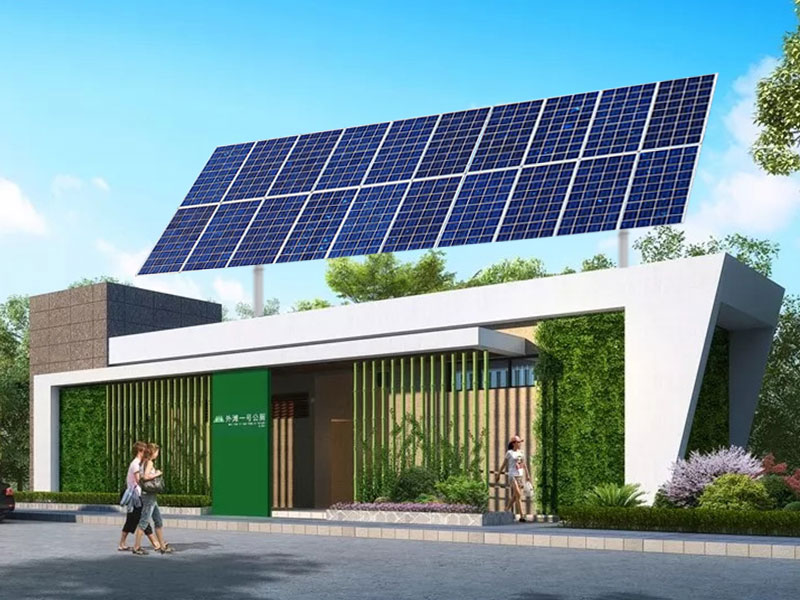 太陽能供電（市電互補）